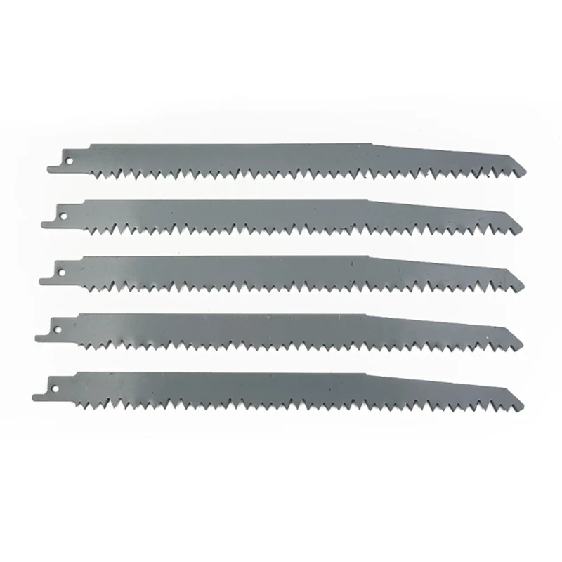 

5PCS 240MM Reciprocating Saw Blades S1531L Cutting Curve Hacksaw Blades Power Tool Spare Parts Parts For Forest Wood Metal