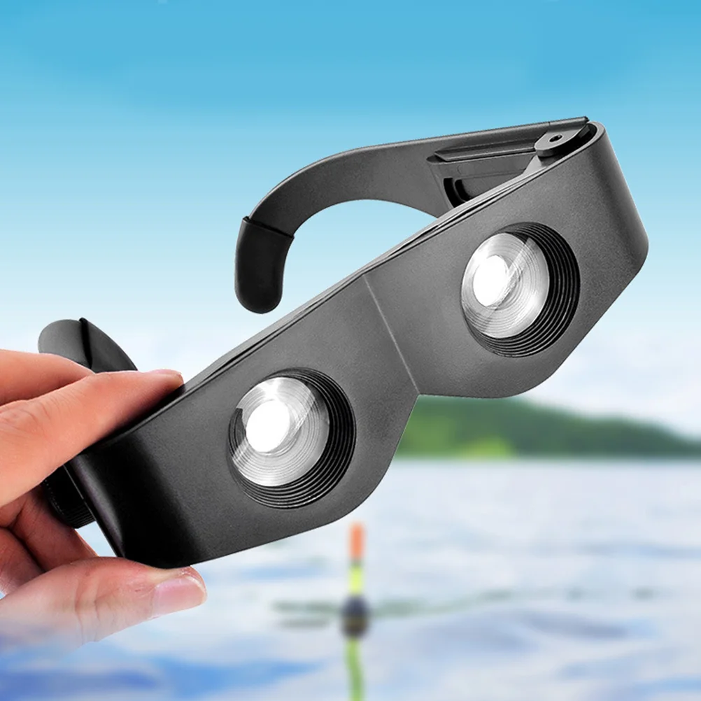 

Portable Fishing Magnifier Glasses Plane Magnifier for Outdoor Hiking Fishing without Glasses Box