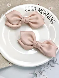 Elegant Detachable Bow Shoe Decorations - Set of 2 for High Heels and DIY Projects (Pink)