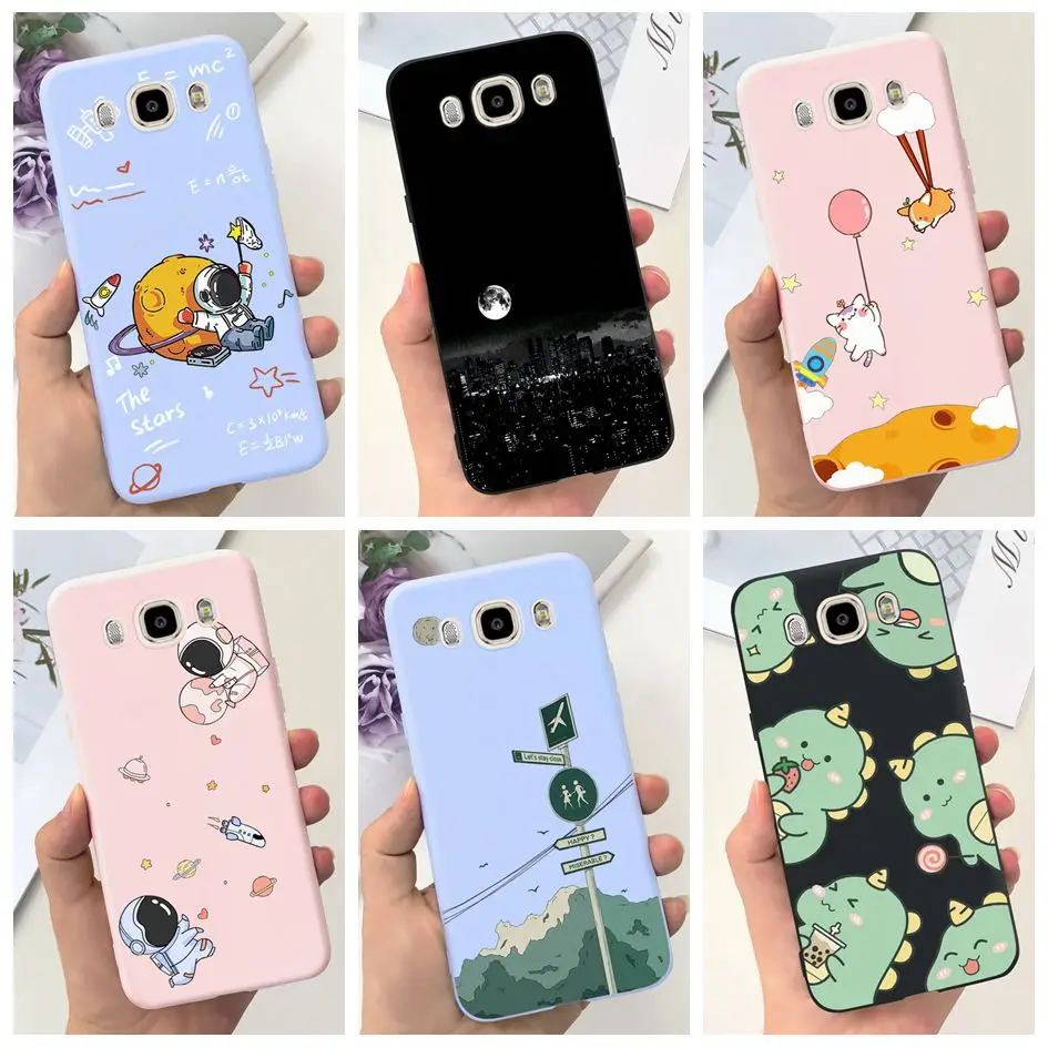 Cute Astronaut Silicone Bumper Phone Case - Stylish Protective Cover