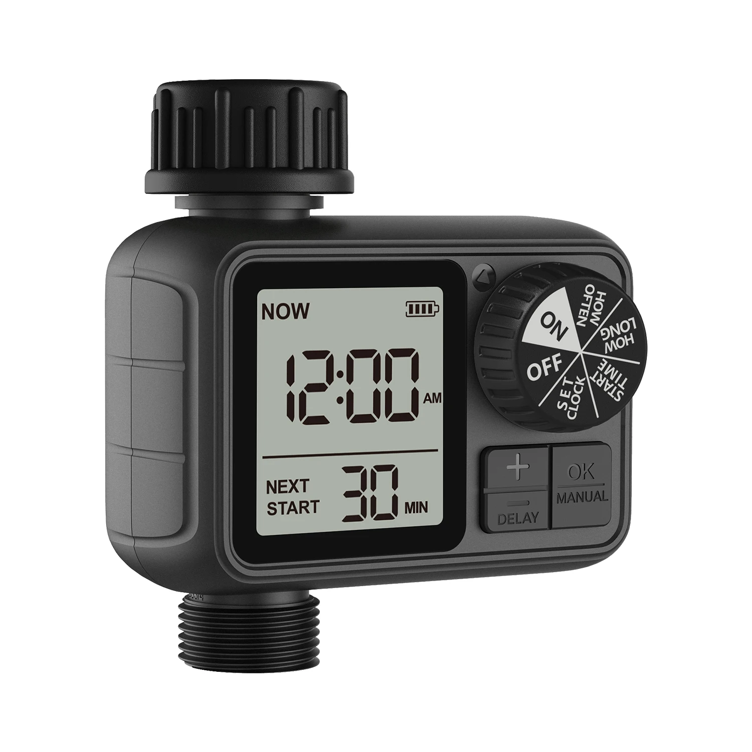 Eshico New Smart Dial & Button Water Timer M02 Sistema Di Irrigazione Temporizzato Automatico Outdoor Home Garden Lawn Greenhouse Supplies