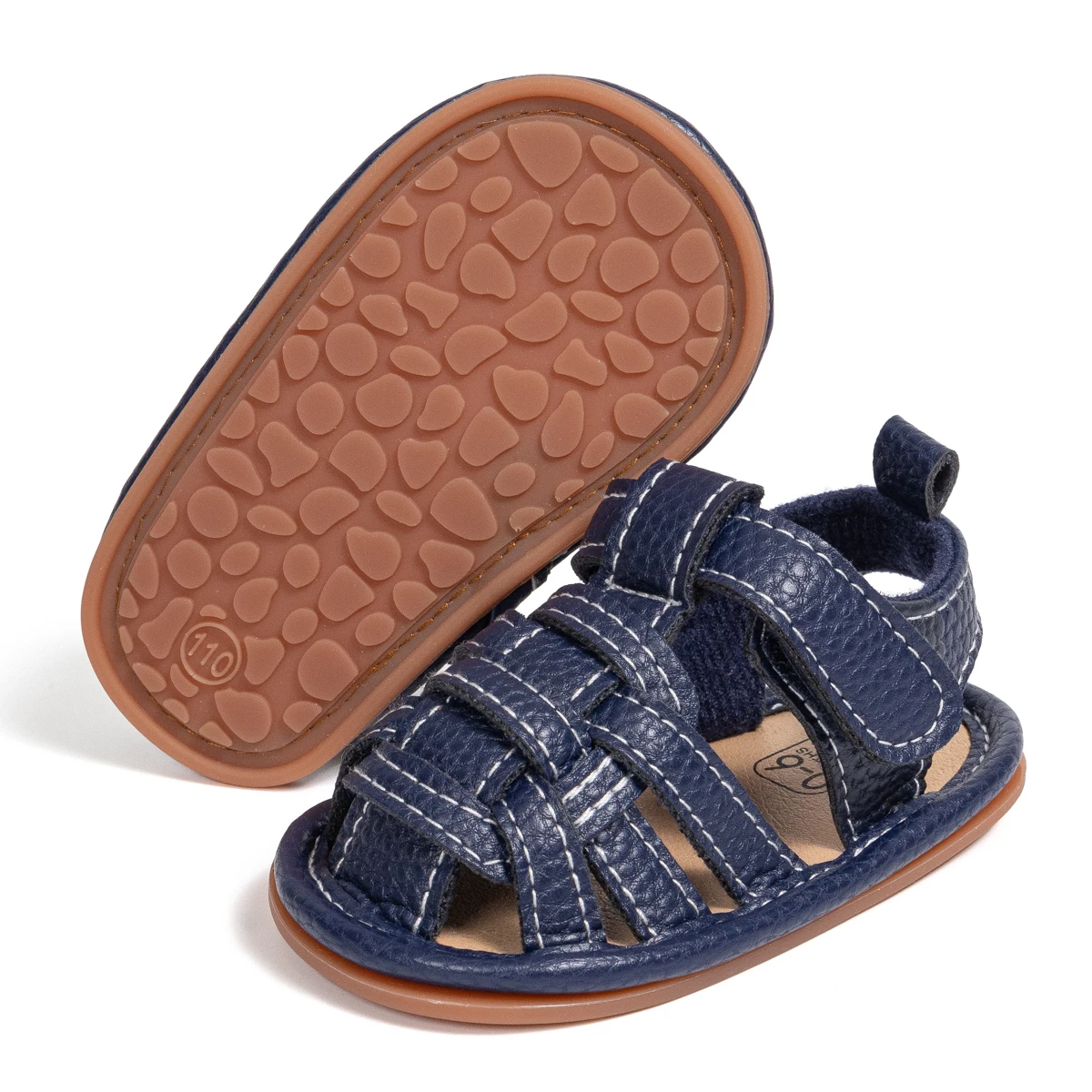 KIDSUN Summer Breathable Baby Girls Boys Sandals Infant Casual Soft Rubber Sole Anti slip Baby Shoes Toddler Outdoor Walks Shoes 3