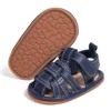 KIDSUN Summer Breathable Baby Girls Boys Sandals Infant Casual Soft Rubber Sole Anti slip Baby Shoes Toddler Outdoor Walks Shoes 3