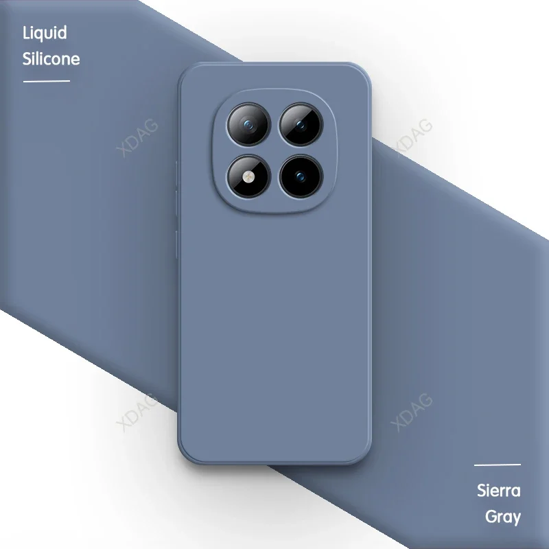 Luxury Liquid Silicone Soft Phone Case - Simple Back Cover