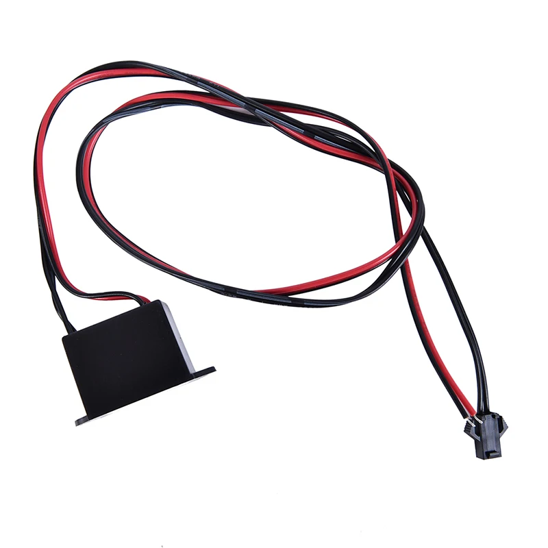 네온 EL 와이어 전원 드라이버 컨트롤러, 글로우 케이블 스트립 라이트 인버터 어댑터, 12V, 1 개