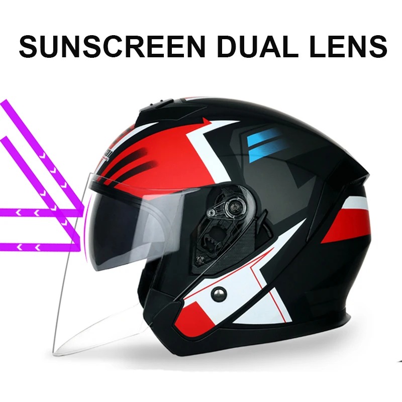 JIEKAI   ,   ڿܼ  , Casco Moto ⼺,   , ƮƮ ũ 