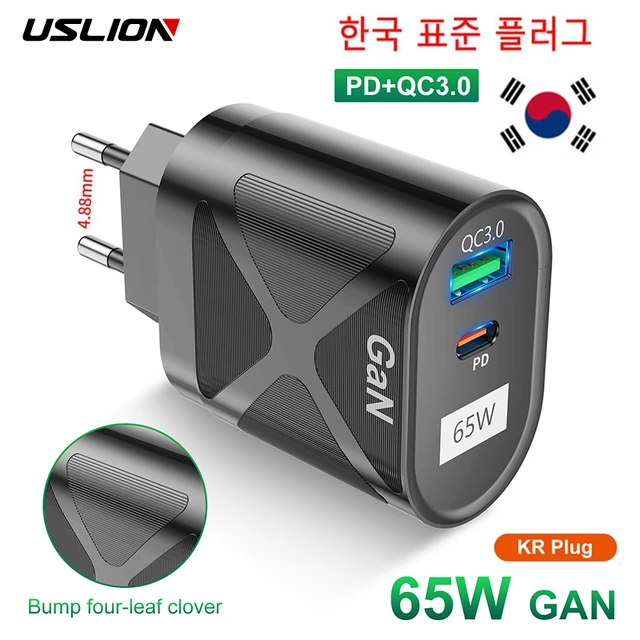 Ugreen-cargador USB tipo C GaN de 65W, dispositivo de carga rápida 4,0 3,0  PD, para iPhone 15, 14, 13 Pro Max, portátil, Macbook - AliExpress