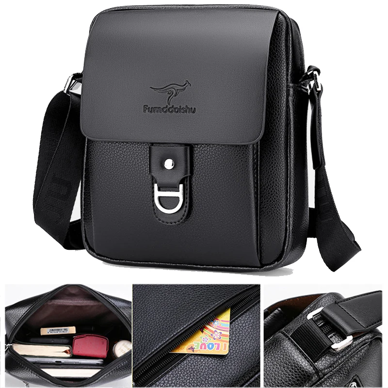 Men's Messenger Bag Crossbody Shoulder Bags Travel Bag Man Purse Small  Sling Pack for Work Business - AliExpress