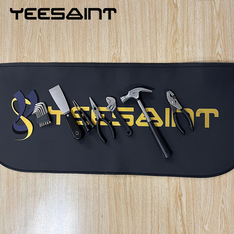 YEESAINT Dust Mat,Electrician Woodworking Repair Pad for Stacking Tools, Can Be Stored in A Tool Bag workbench cabinet