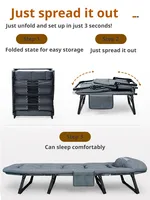 Multifunctional Folding Chair Office Sofa Bed Single Bed Camping Recliner Folding Chair with Bed