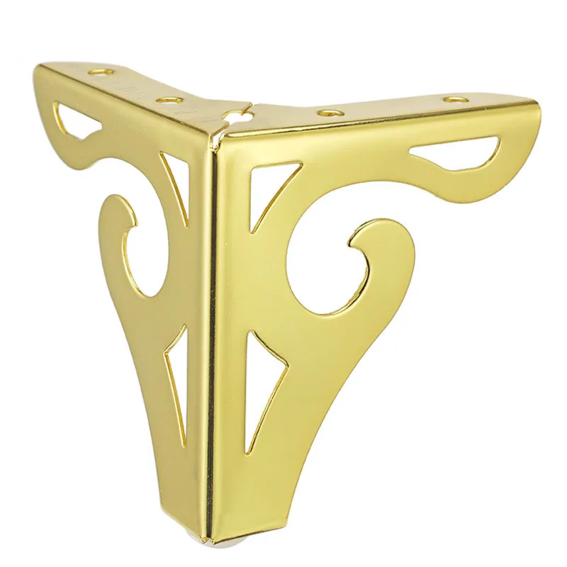 

4Pcs/Set Metal Furniture Legs Height 10/12cm Polished Modern Hollow Feet for Sofa Chair Table Cabinet Bed DIY Accessories