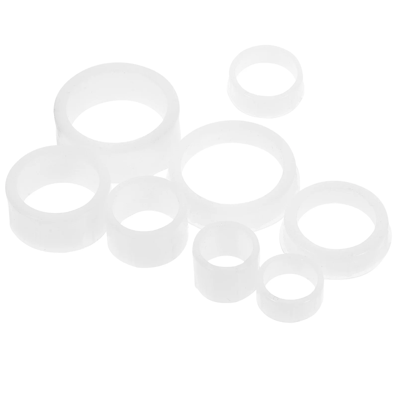 2 Sets Plastic Reducing Bushings Grinding Wheel Adapter Kits Bench Grinder Replacement Parts Abrasive Tools Accessories