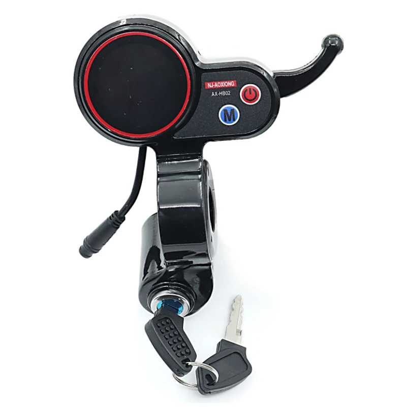Electric Scooter Instrument Display with LCD Meter and Finger Throttle