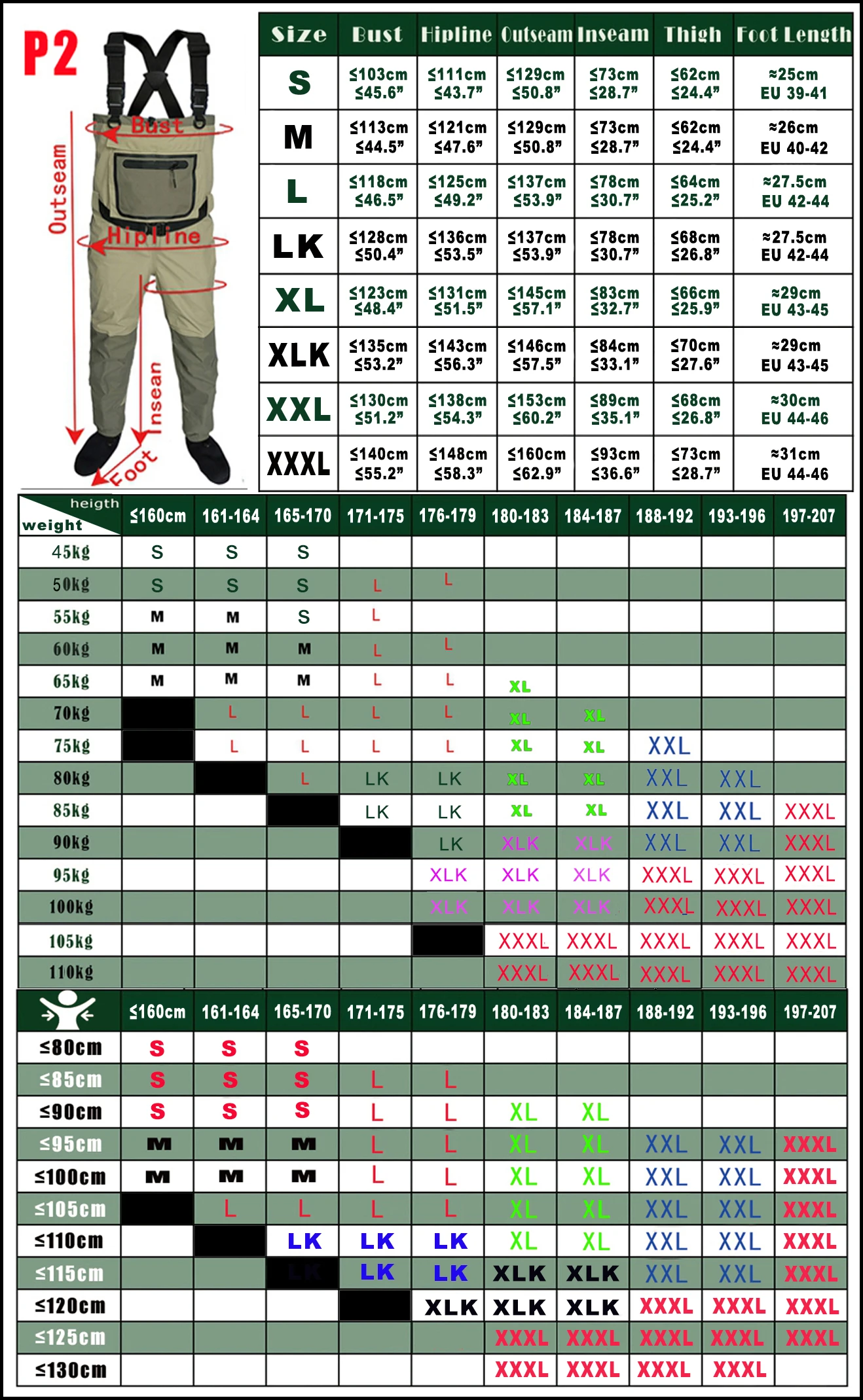 Neoprene Fly Fishing Waders 6