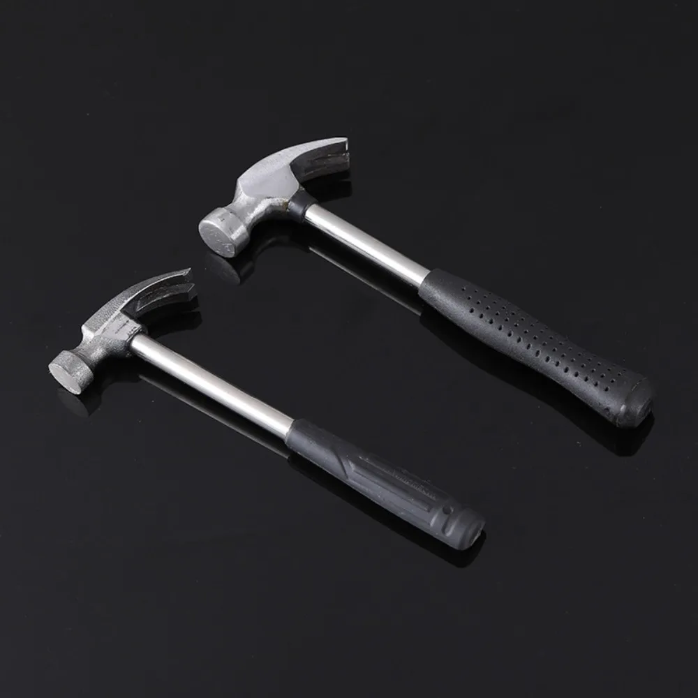 Claw Hammer Multi-function Steel Pipe Handle Safety For Traceless Nails Window Breaker Household Hardware Tools
