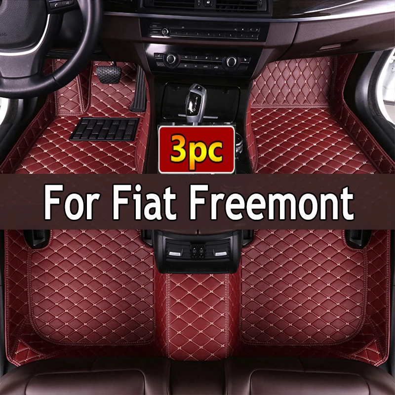

Car Floor Mats For Dodge Journey Fiat Freemont 2011~2019 7seat Waterproof Tapetes Para Automovil Car Matts Floor Car Accessories