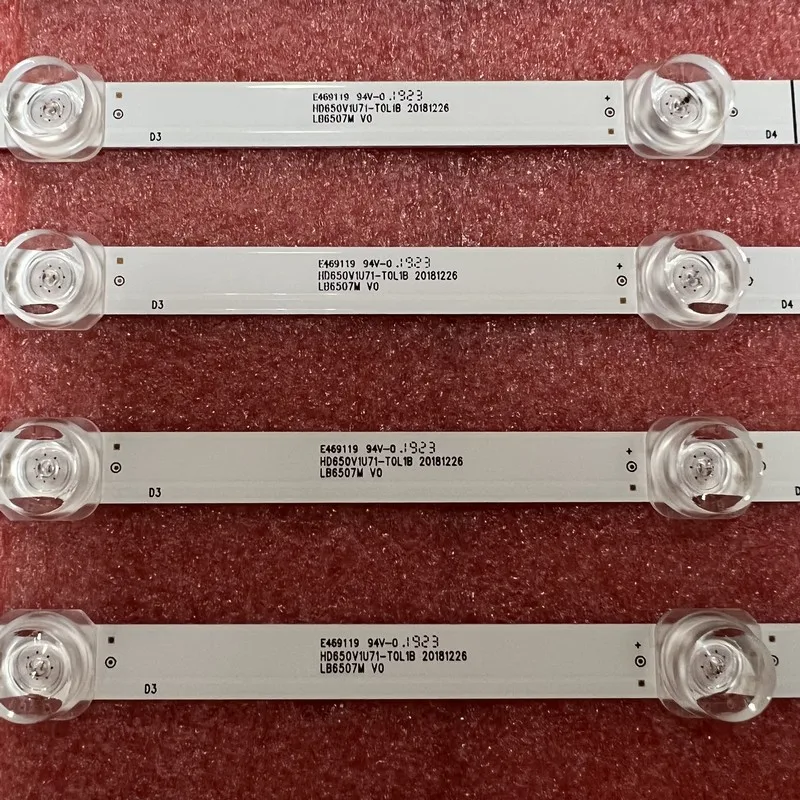 BARRAS DE LED Para Hisense 65R6E3 65R6090G 65H6570G 65R61G 65H78G 65A7300 65AE7000F 65AE7000