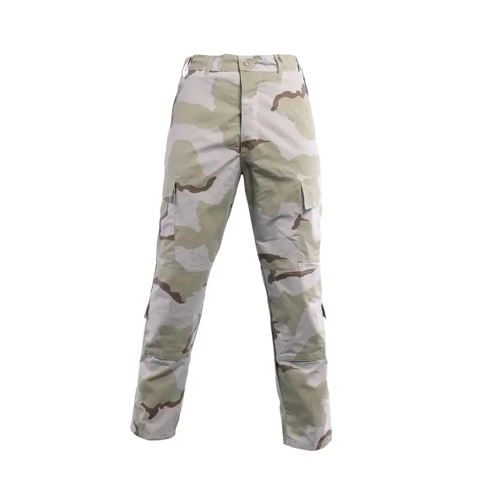 

Cargo Training Many Men's Multi-pocket Combat Pants Army Overalls Camo Male Woodland Tactical Pant Military Solid