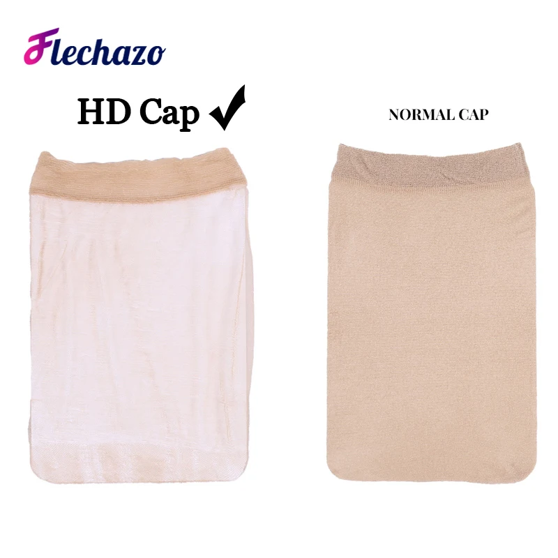 HD Wig Cap Weave Caps 6Pcs Skin Tone Bald Cap Hairnet Skin Tone Realistic Look Hd Scalp Wig Cap For Wigs Bundles Installation 4