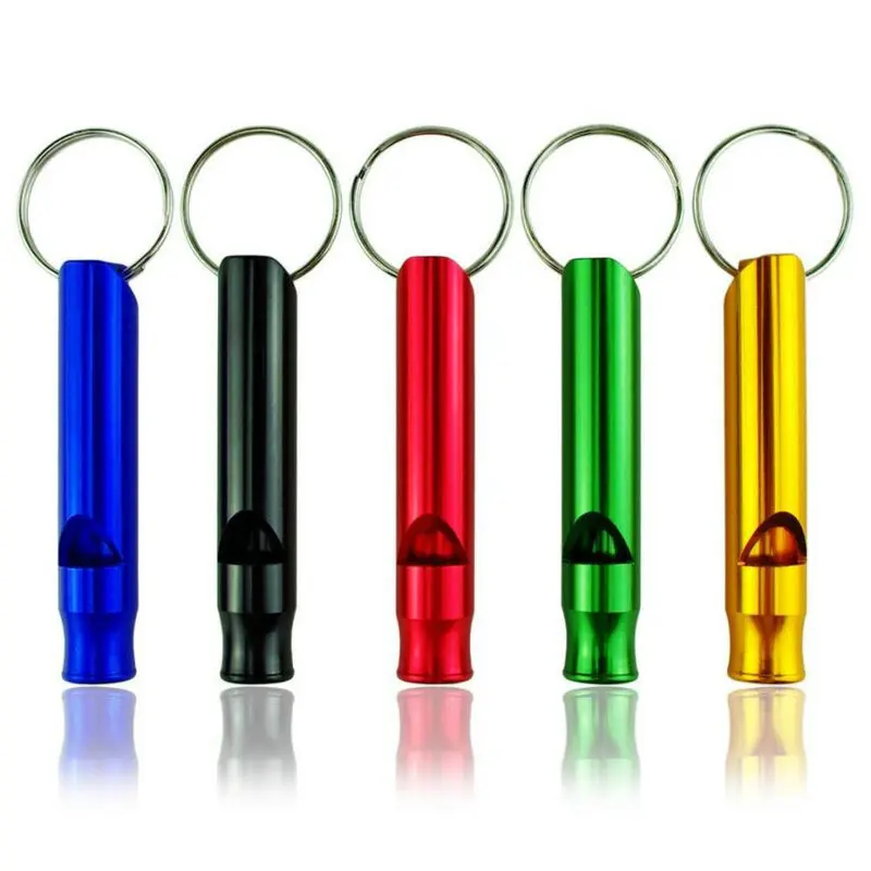 Whistle Keychain Survival Whistle Sport Whistle Sports Whistle Soccer Whistle 1/5/10pcs Multifunctional Aluminum Emergency Survival Whistle Portable Keychain Outdoor Tools Training Whistle Camping Hiking