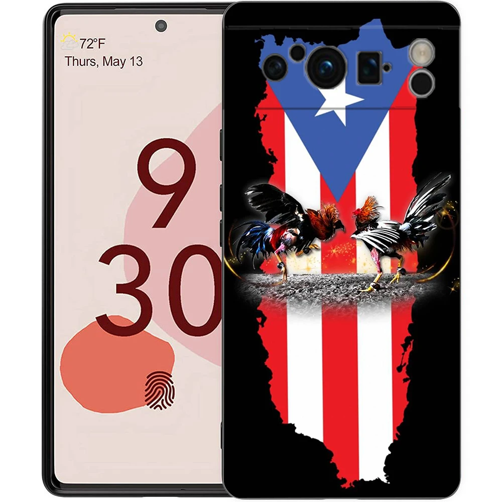 Telefon Fall Abdeckung für Google Pixel/9/8/7/6/7A/6A/Pro Stoßfest Weiche TPU 9/Pro/XL Shell Capas Fundas Kuba Flagge Kunst Coque Taschen – Detail 8