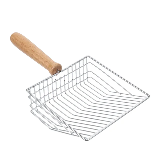 1Pcs Cat Litter Filter Scooper Eco Friendly Materials Non Deformable Structure Smooth Edge Safe Use Easy Clean Household Kitten 5