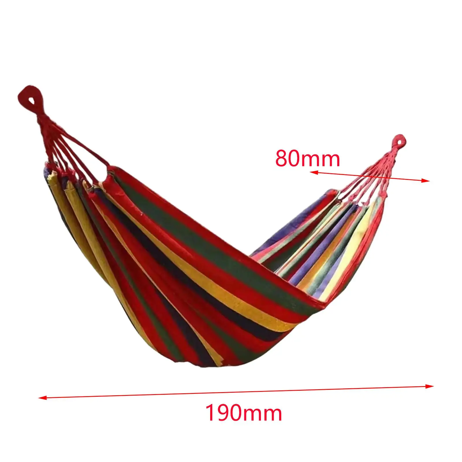 Camping Hammock with Rope Outdoor Hammock for Outdoor Indoor Garden Balcony Heavy Duty Camping Accessories Beach Hiking