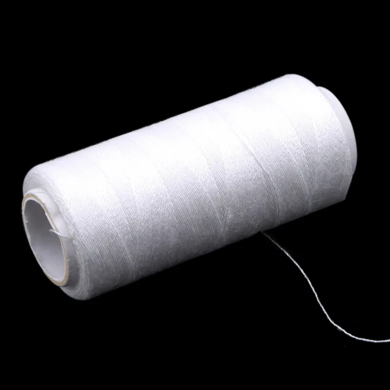 Nähgarn-Set Polyester – 10 Spulen à 500 M In Weiß, Schwarz, Grau Für Nähmaschine & Handarbeit
