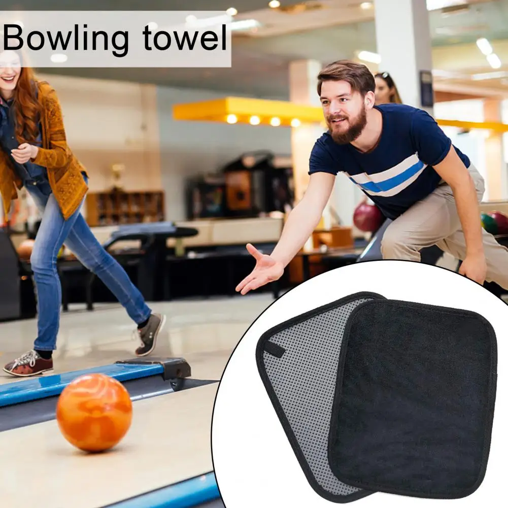 Bowling Ball Towel Absorbent Bowling Towel Ball Microfiber with for Quick-drying for Dirt Performance