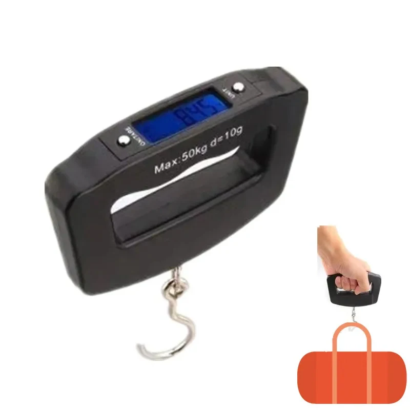50kg/10g Digital Luggage Scale Electronic Portable Suitcase Travel Weighs With Backlight Electronic Travel Hanging Scales luggage scale