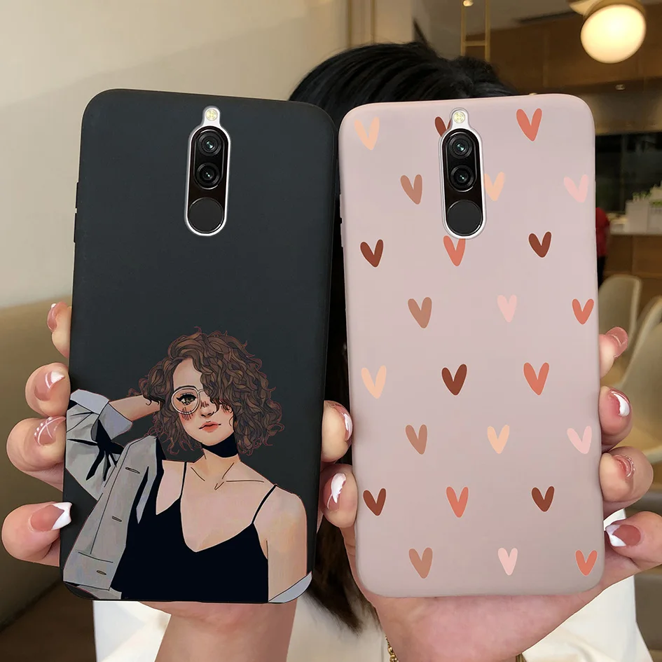 Charming Cartoon Daisy Matte Avocado Silicone Case