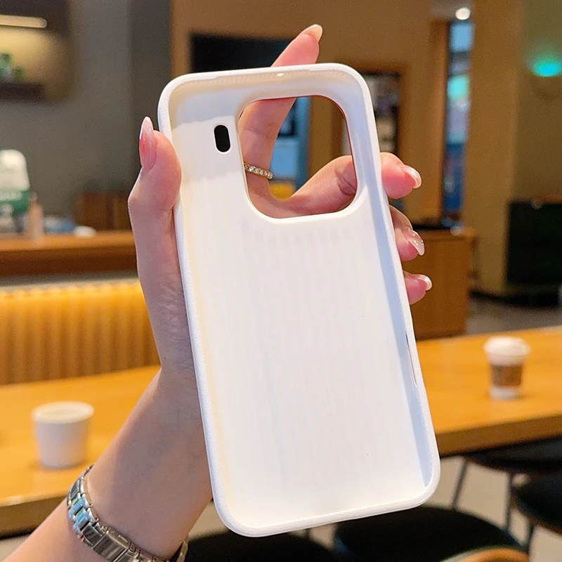 Plated PC Triple Color Metal Lens Ring Anti-Fingerprint Anti-Drop Phone Case