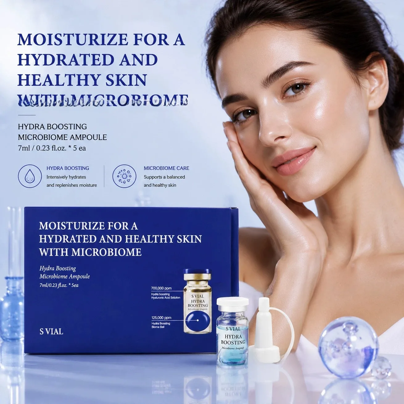 PDRN Probiotic Age-defying Serum Facial Hydrating Serum Skin Firming and Brightening Korean Defy Wrinkles Skin Care Products - immagine 6