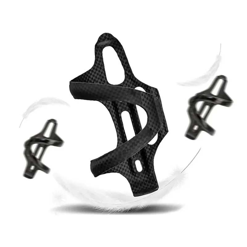 For Lightweight Carbon Fiber Bicycle Water Bottle Cage-Side Load, Durable Holder For Mountain & Road Bikes