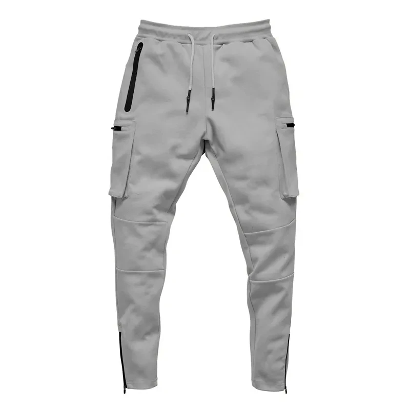 Sweatpants Men's Gym Fitness New Pants Men's Running Jogging Training Tight Sports Cargo Pants Pocket Decoration 5