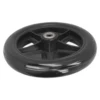 6/8inch 5/6 Holes Solid Wheel PU Wheelchair Rollator Caster Hub Replacement 608ZZ Metal Bearing Wheel Wheelchair Accessory Parts 4