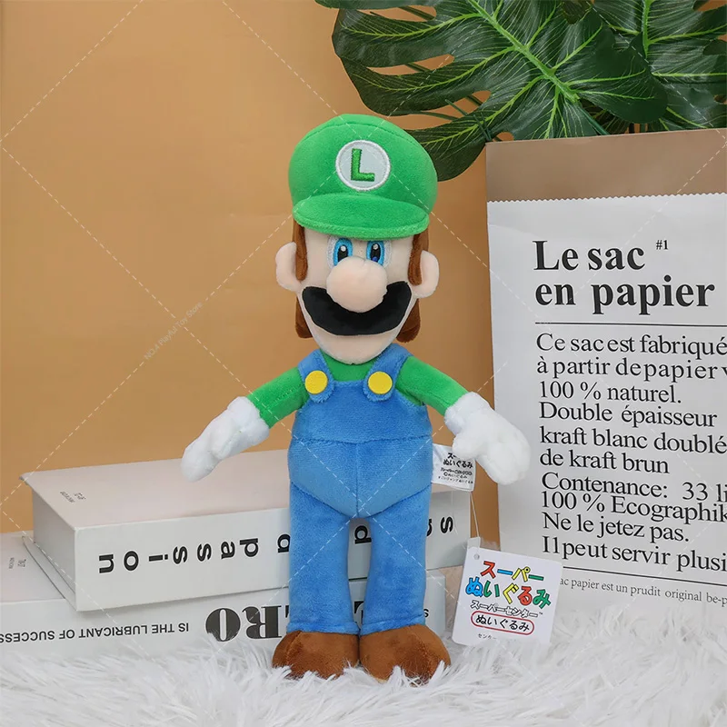 SUPER MARIO - PELUCHE DE LUIGI BUILDER (25 CM)