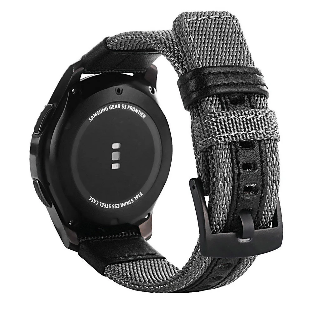 Nylon Outdoor Strap in 20mm & 22mm Sizes - Versatile Replacement Band