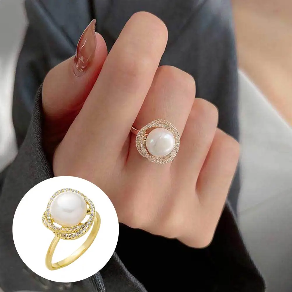 Real 925 Sterling Silver Dainty Cluster Ring With Natural Pearl And Leaf  Gemstone For Women Bizuteria Jewelry Box For Girls From Treylyles, $9.77 |  DHgate.Com