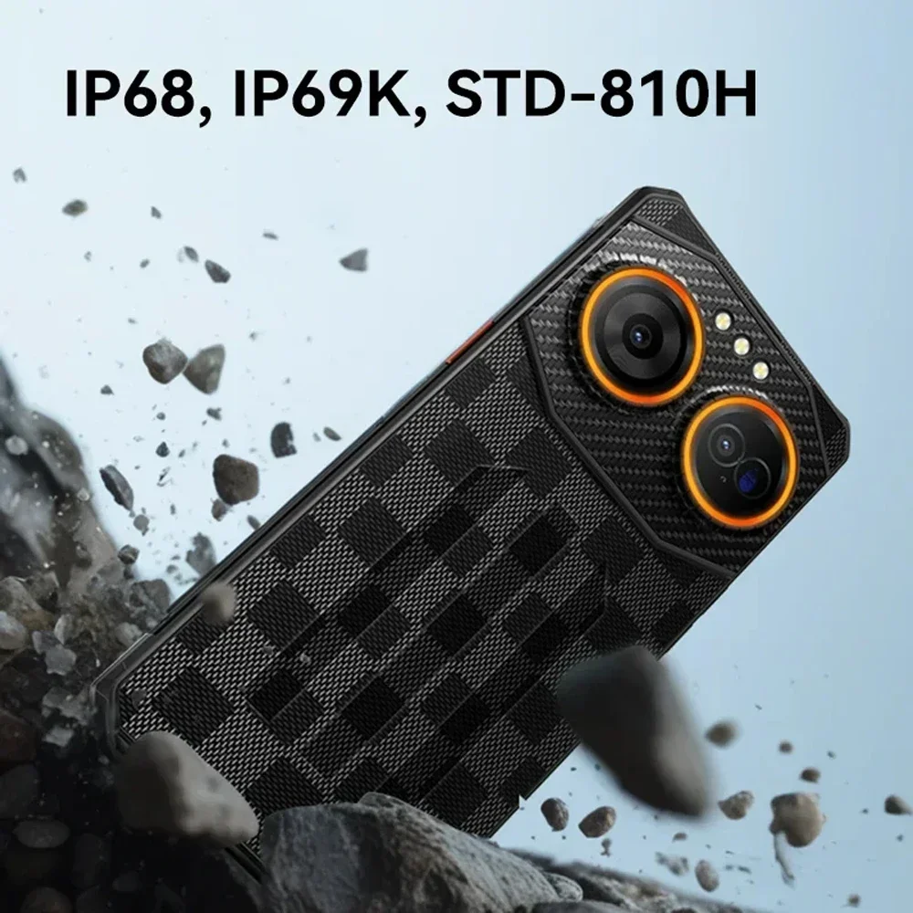 IIIF150 Air3 Rugged Machine 12GB+512GB Night Vision 6.6 Inch Helio G96 Smartphone Android 14 100MP 5500mAh 30W 4G Cel l Phone 4