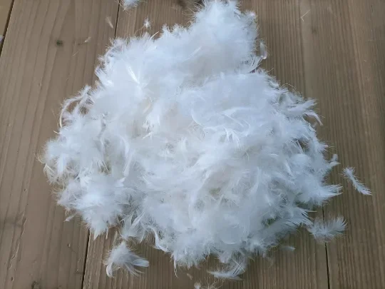1000g/lot 2-4cm pure large white goose down,DIY down pillow core mattess sofa down bulk goose filling accessories