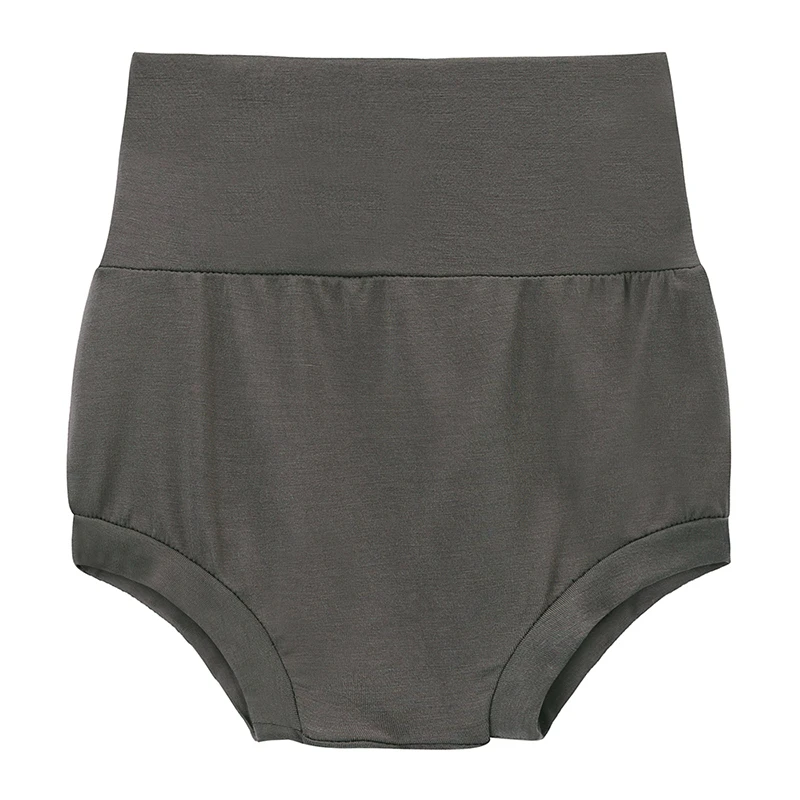 Newborn Summer Bamboo Fiber Shorts Solid Toddler Breathable Shorts Baby Boys Girls High Waist Casual Outfit Pants Clothes