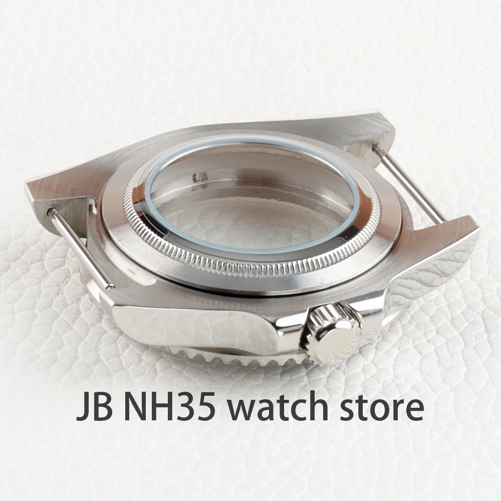 40mm NH35 Case Sapphire Glass Submariner Mod NH34 NH35 NH36 Automatic Movement 28.5mm dial GMT Watch Case Diver 316L Steel watch screen protector case watch case watch protective case watch cover watch protective cover apple watch case tpu protective case bumper protective case