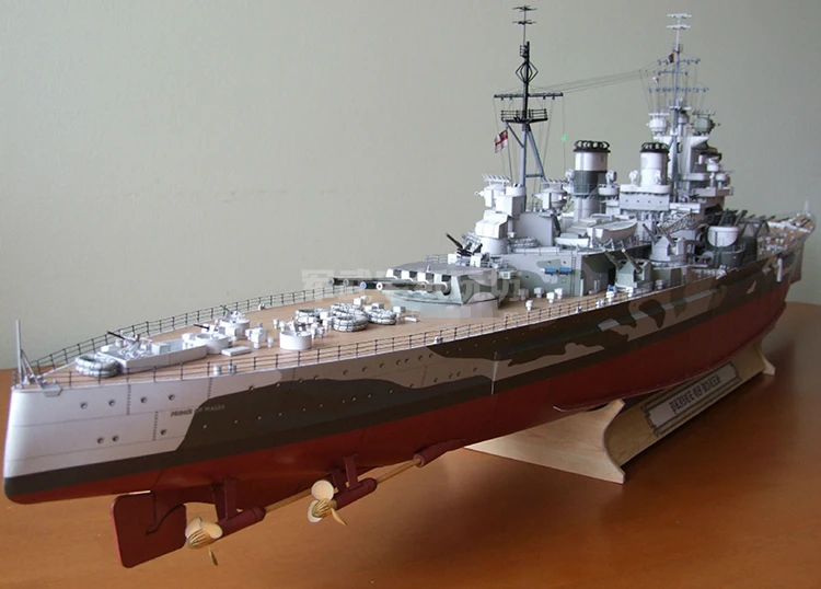 Kit Construction Cuirassé Militaire Adulte - Porte-avions Classe Queen Elizabeth, 2277 Pièces | Maquette Décorative & Cadeau Collection - 7