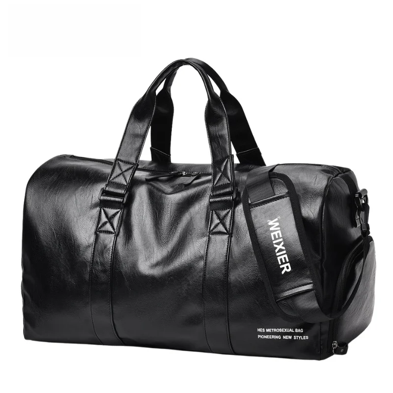 Sac à main de grande capacité pour hommes, bagages de loisirs à la mode, sac de voyage pour sports de plein air, sac de fitness à séparation sèche et humide_voghion.com