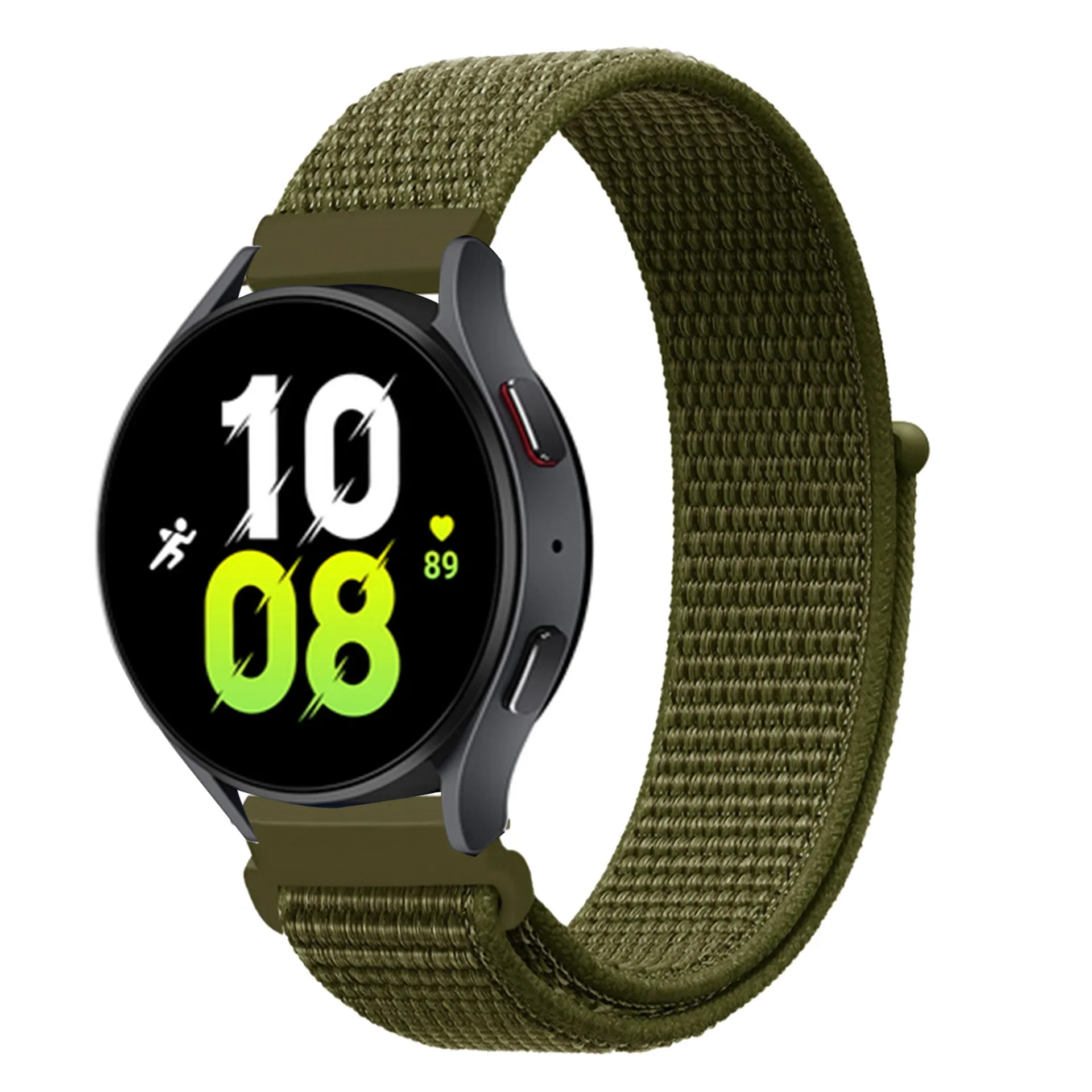 Enhanced Nylon Watch Strap - Universal Fit, 20/22mm Adjustable Wristband