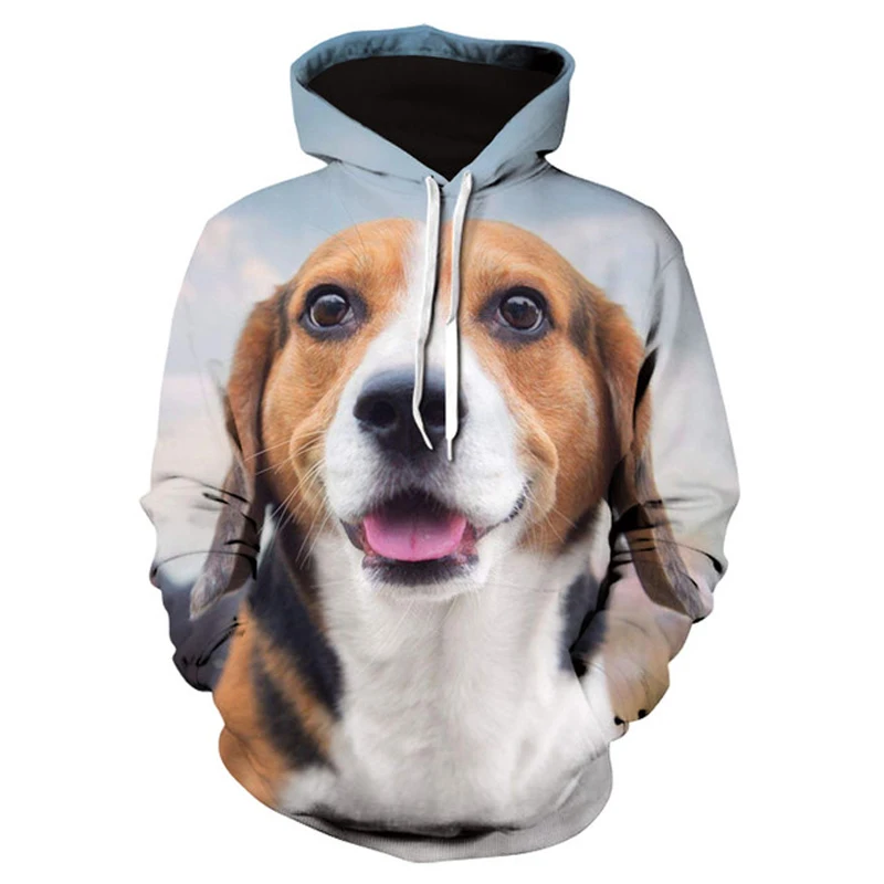Cute Dogs Colorful Fashion Style 3D Printed Hoodies Unisex Pullovers Hoodie Casual Street Top Tracksuit
