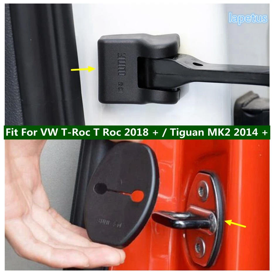 

Door Lock Stop Rust Waterproof Stopper Limiting Arm Buckles Protection For VW T-Roc T Roc 2018 - 2023 / Tiguan MK2 2014 - 2023