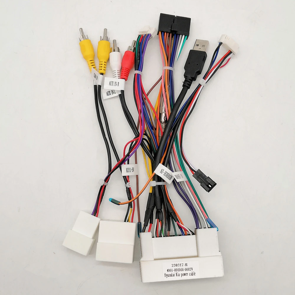 Power Adapter Wiring Harness For Klyde Hyundai Ix35 Ix45 Tucson Elantra