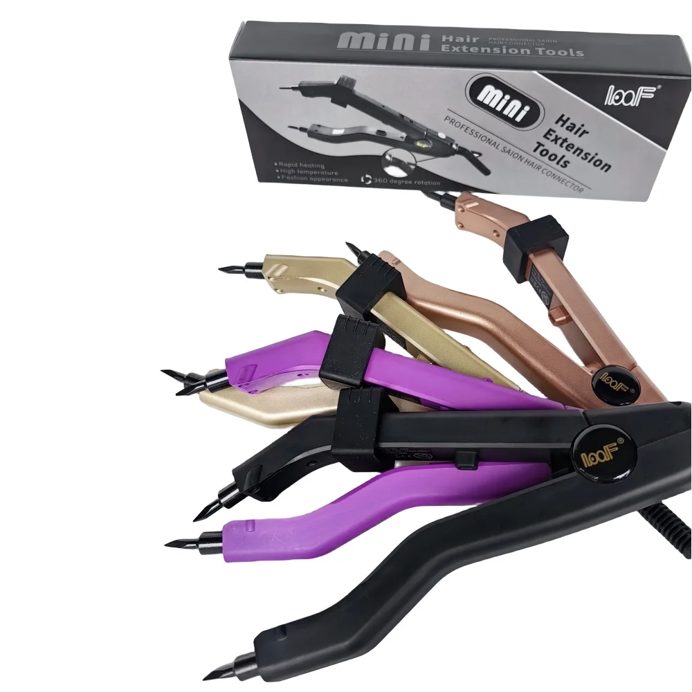 Hair Extension Tool Smart Mini 609B Heating Sharp Tip Adjustable Temperature 220℃ keratin Hair Extension tool Keratin Bonding Fusion